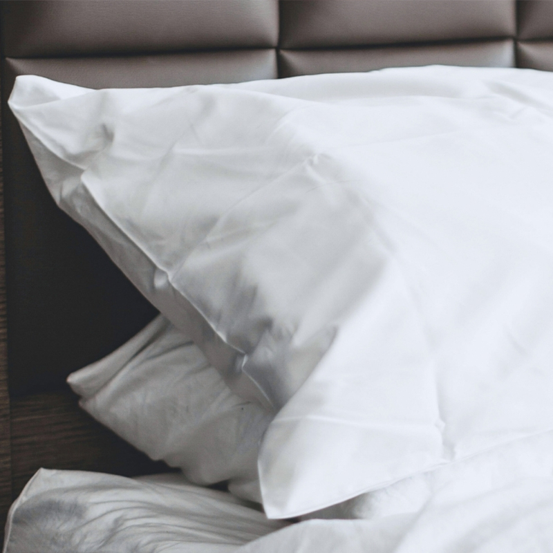 2x 200TC 100% Cotton King Pillowcases