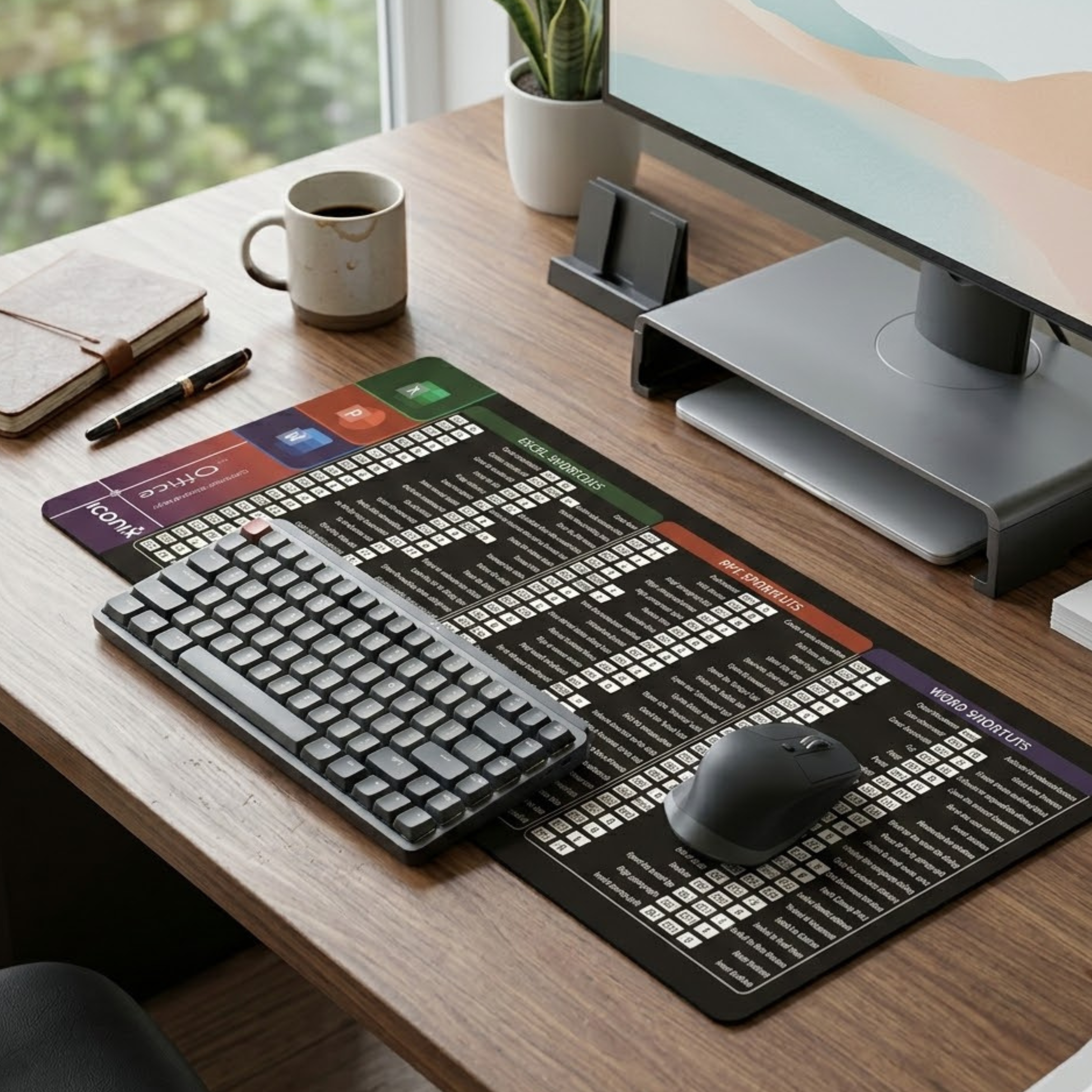 Full Desk Coverage Mouse Pad