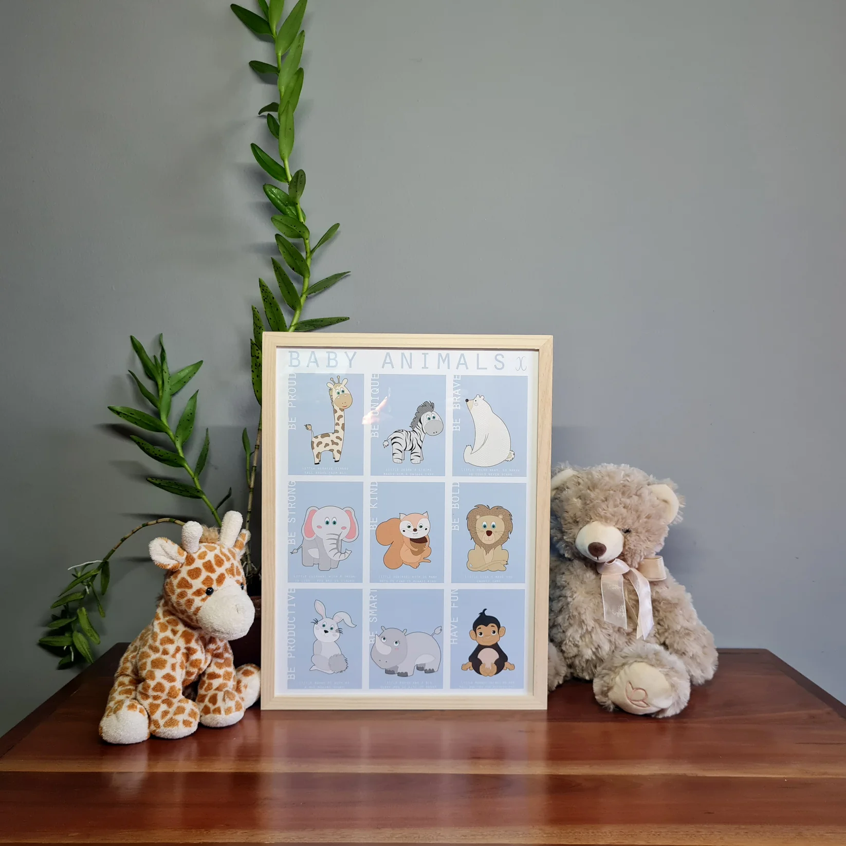 Framed or Unframed Animal Posters