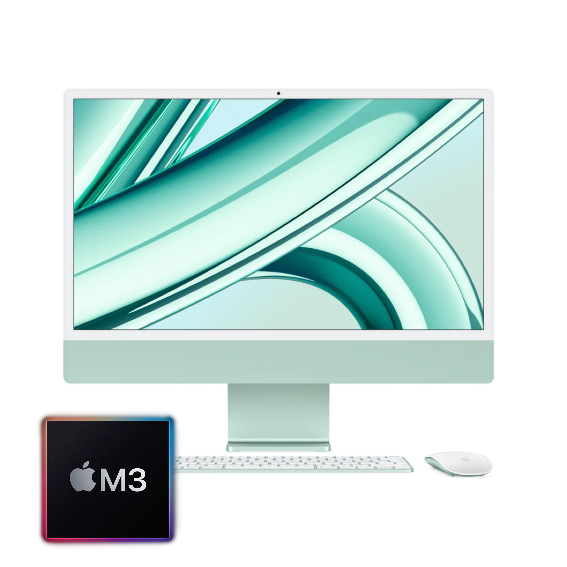 24 Inch iMac M3 chip 8-core CPU 10-core GPU 512GB SSD (Model: MQRP3SO/A)