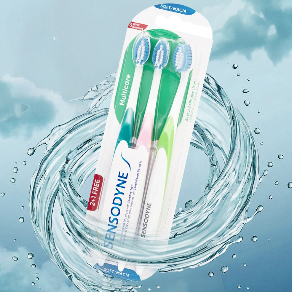 3x Value Pack Toothbrushes