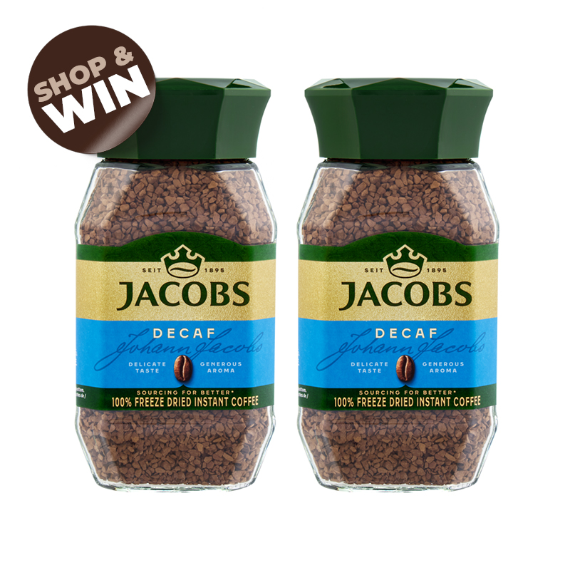 2x 200g Krönung DECAF Instant Coffee Jars