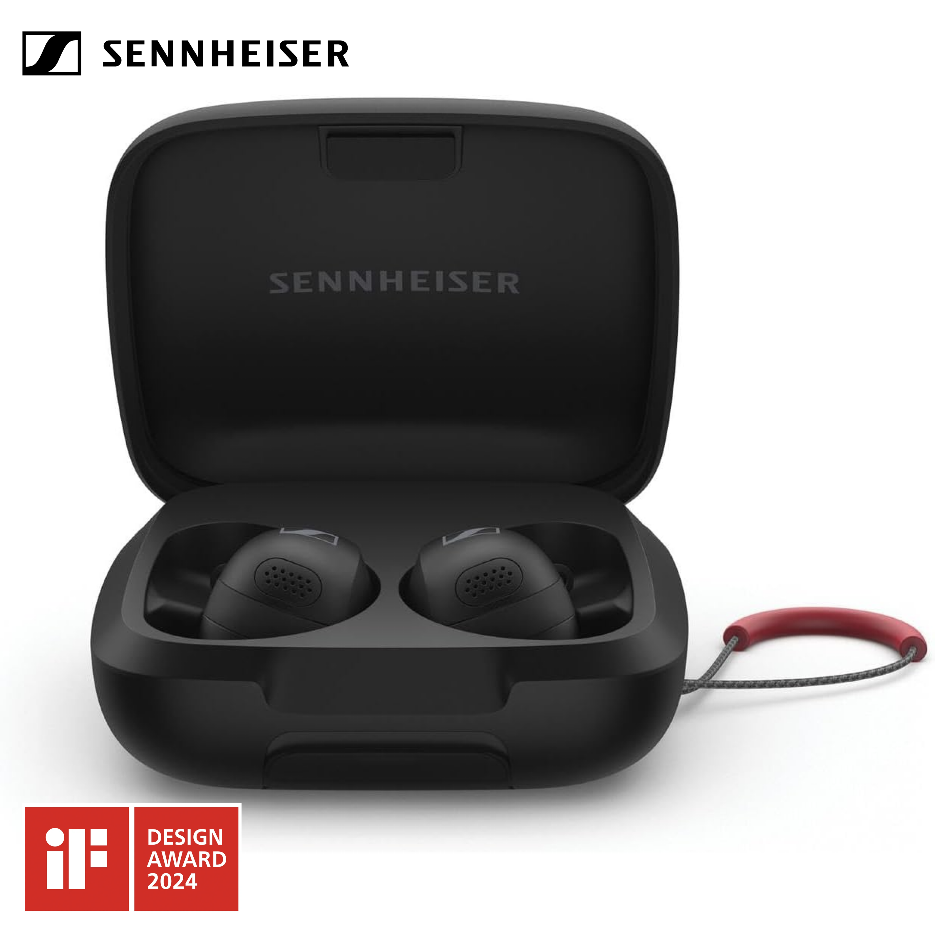 Momentum Sport Active Noise Cancelling Wireless Earbuds