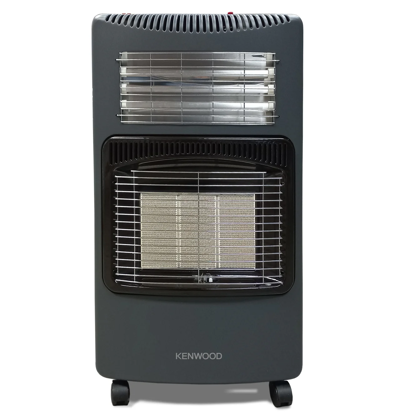 3-Panel Dual Electric and Gas Heater (Model: GHE30.000BK)