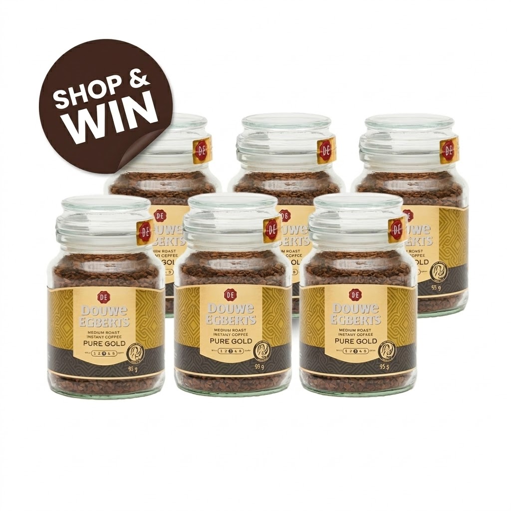 6x 95g Pure Gold Small Jars