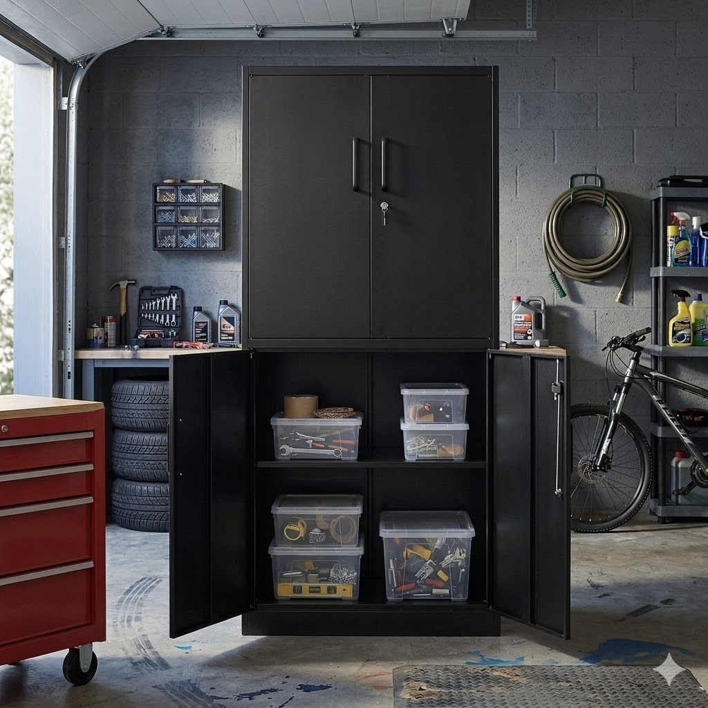 44% off on Fine Living Metal Storage Cabinet | OneDayOnly
