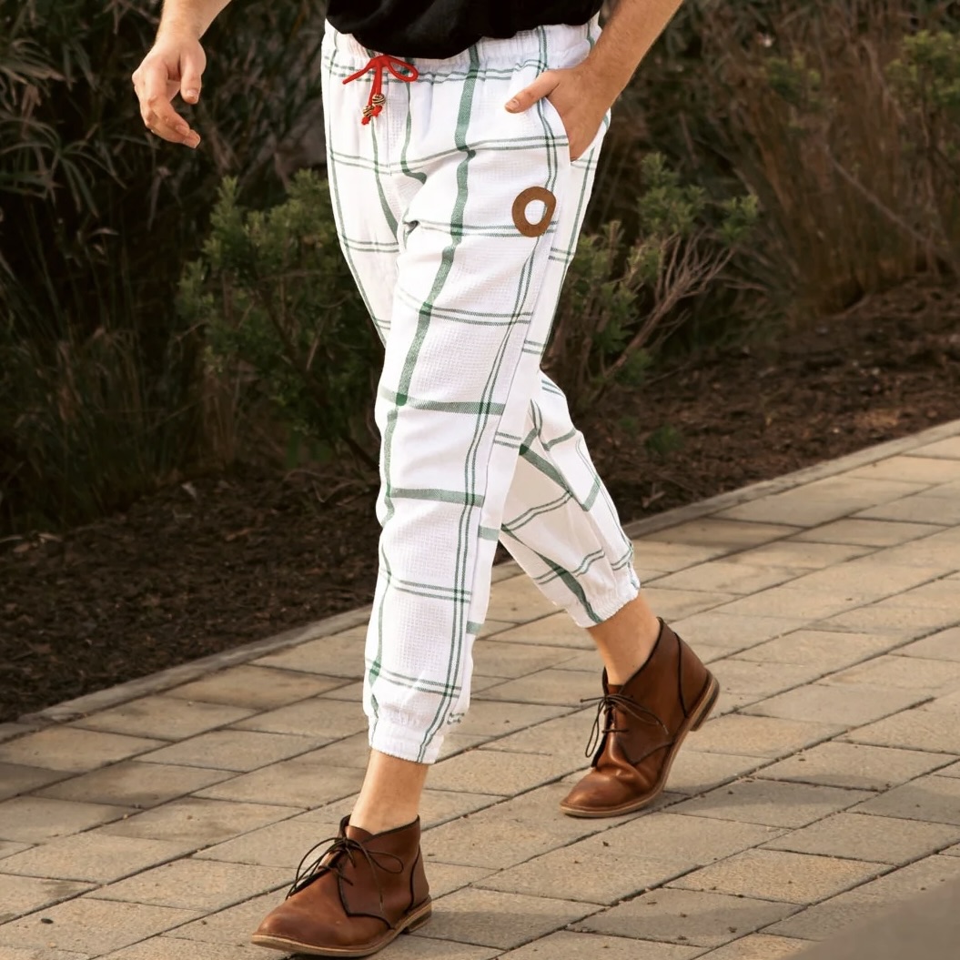 Men's Original Colourful Dishcloth Braai 7/8th Pants