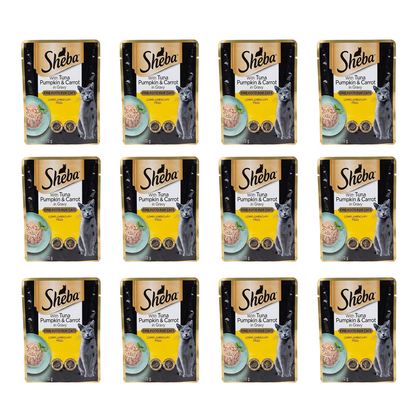 Tuna, Pumpkin & Carrot in Gravy - Bundle Contents