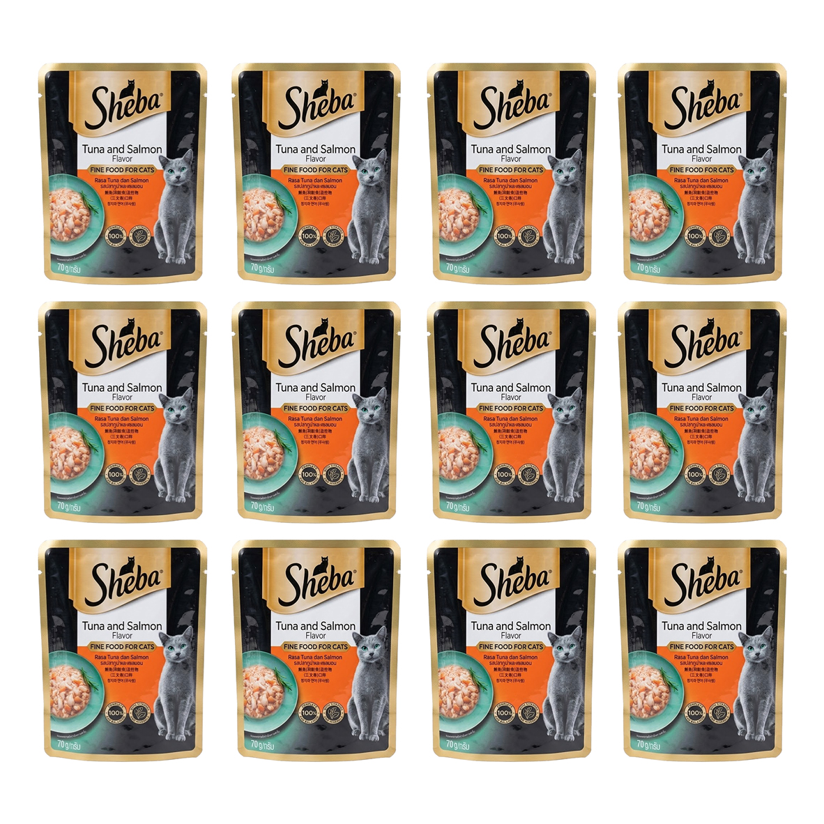 Tuna and Salmon in Jelly - Bundle Contents