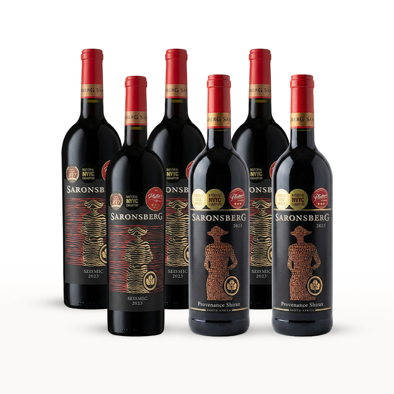 Provenance Shiraz & Seismic Red Blend Mixed Case