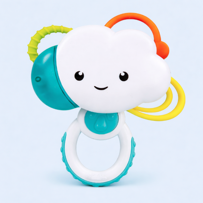 Baby Rainy Cloud Rattle