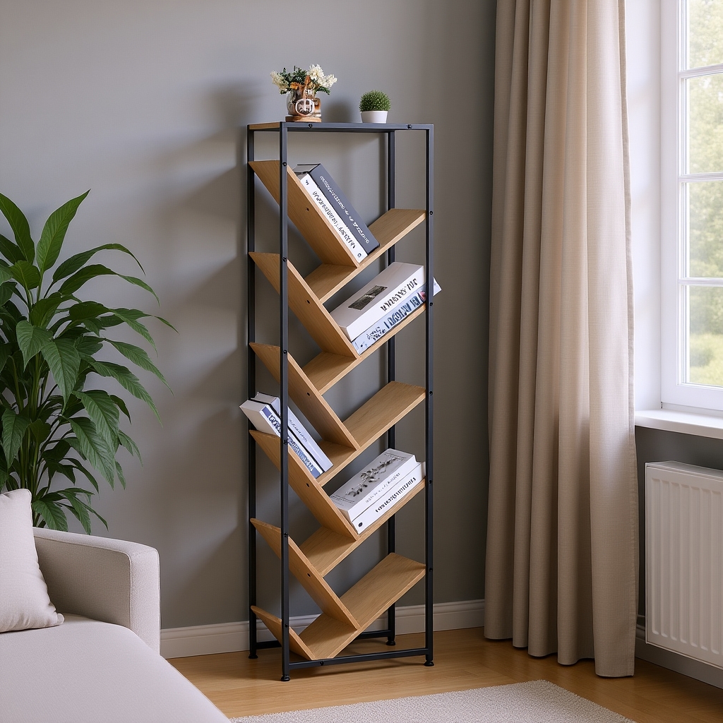 Gothenberg Y-shaped Bookshelf