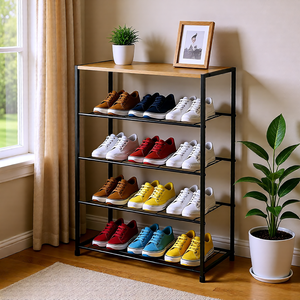 5-Tier Brussels Shoe Rack