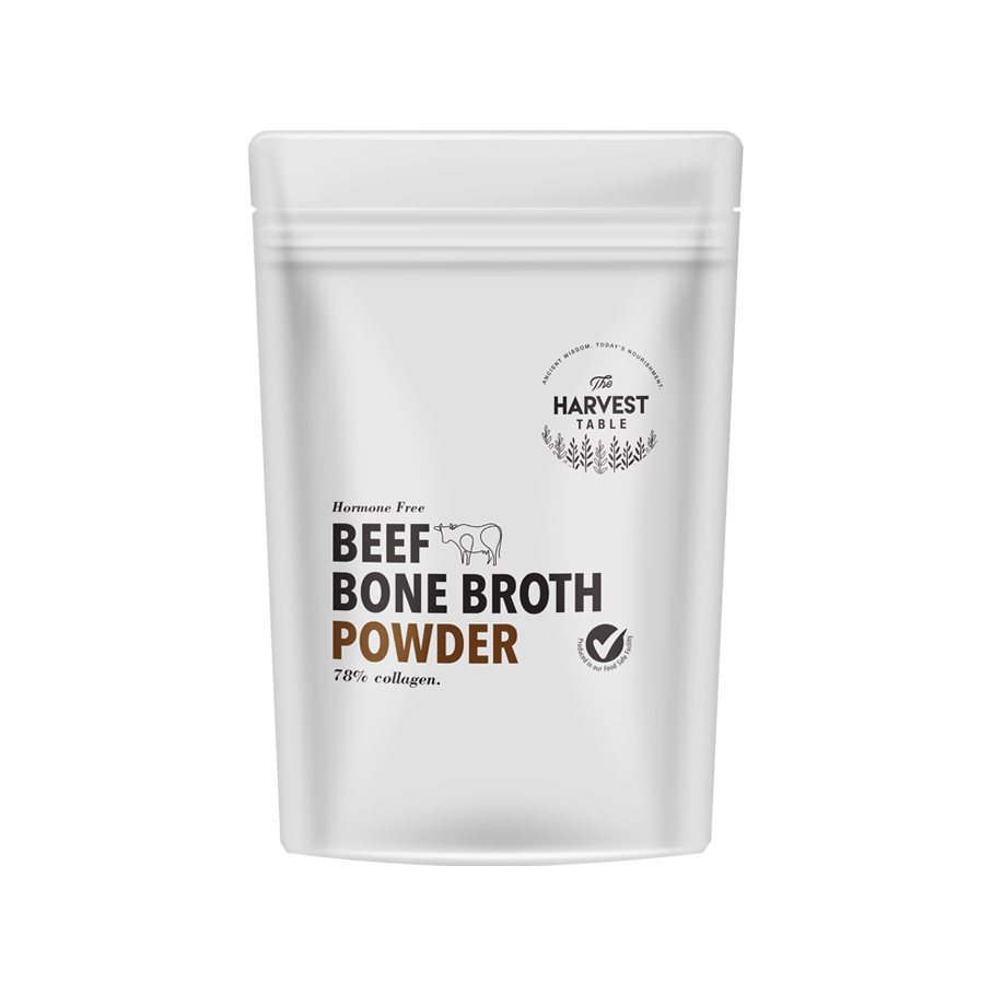 350g Hormone Free Beef Bone Broth Powder Pouch