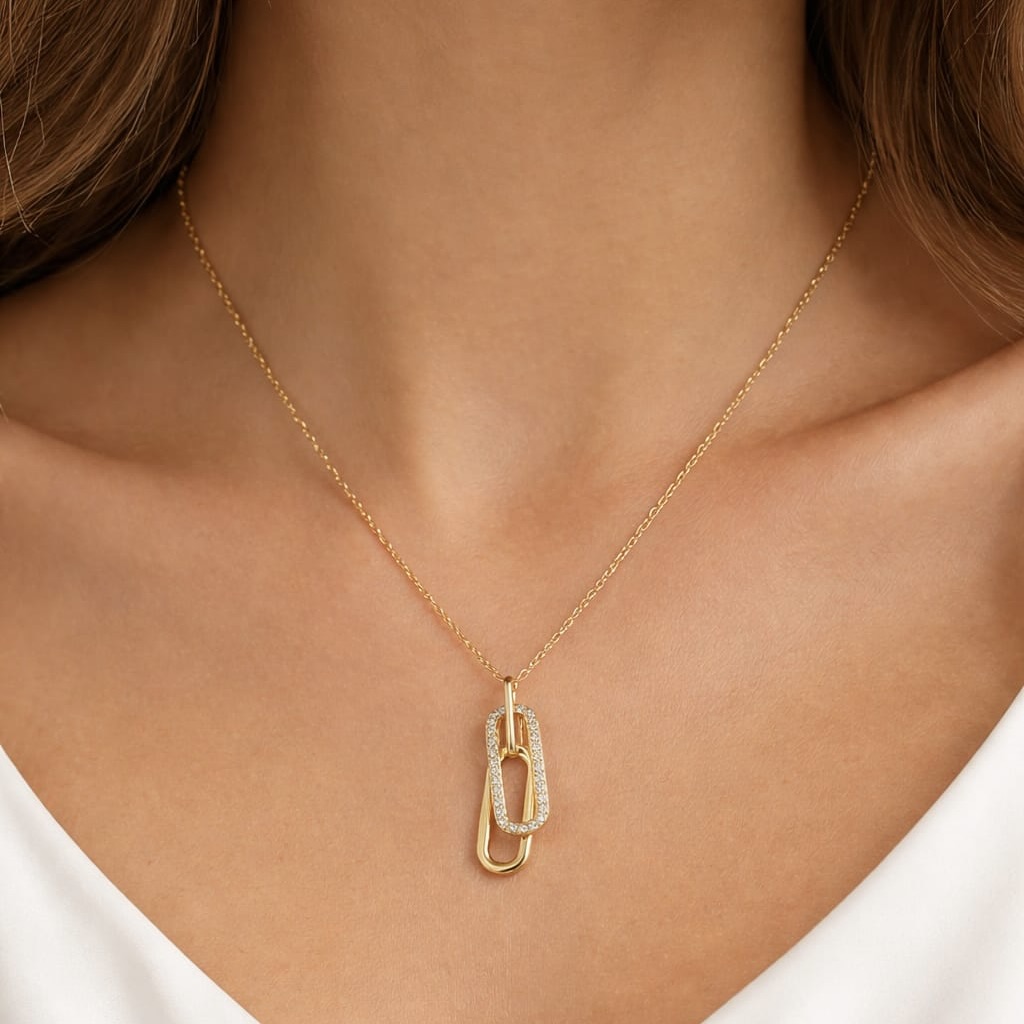 18ct Yellow Gold Plated Necklace