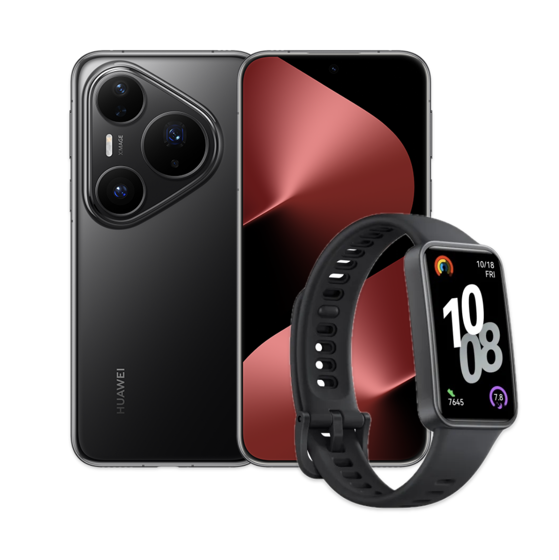 512GB Pura 80 Pro 12GB Dual Sim Smartphone and Band 10 Watch