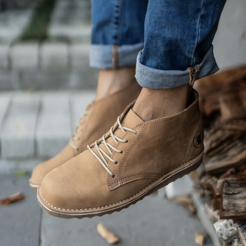 Men's The General Cinnamon Genuine Leather Boots