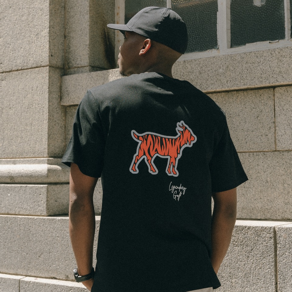 Men's 100% Heavy Weight Cotton Goat T-Shirt