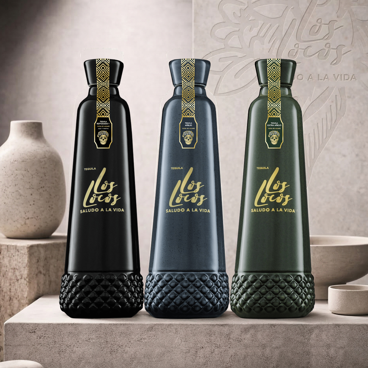 750ml Premium Ceramic Tequila