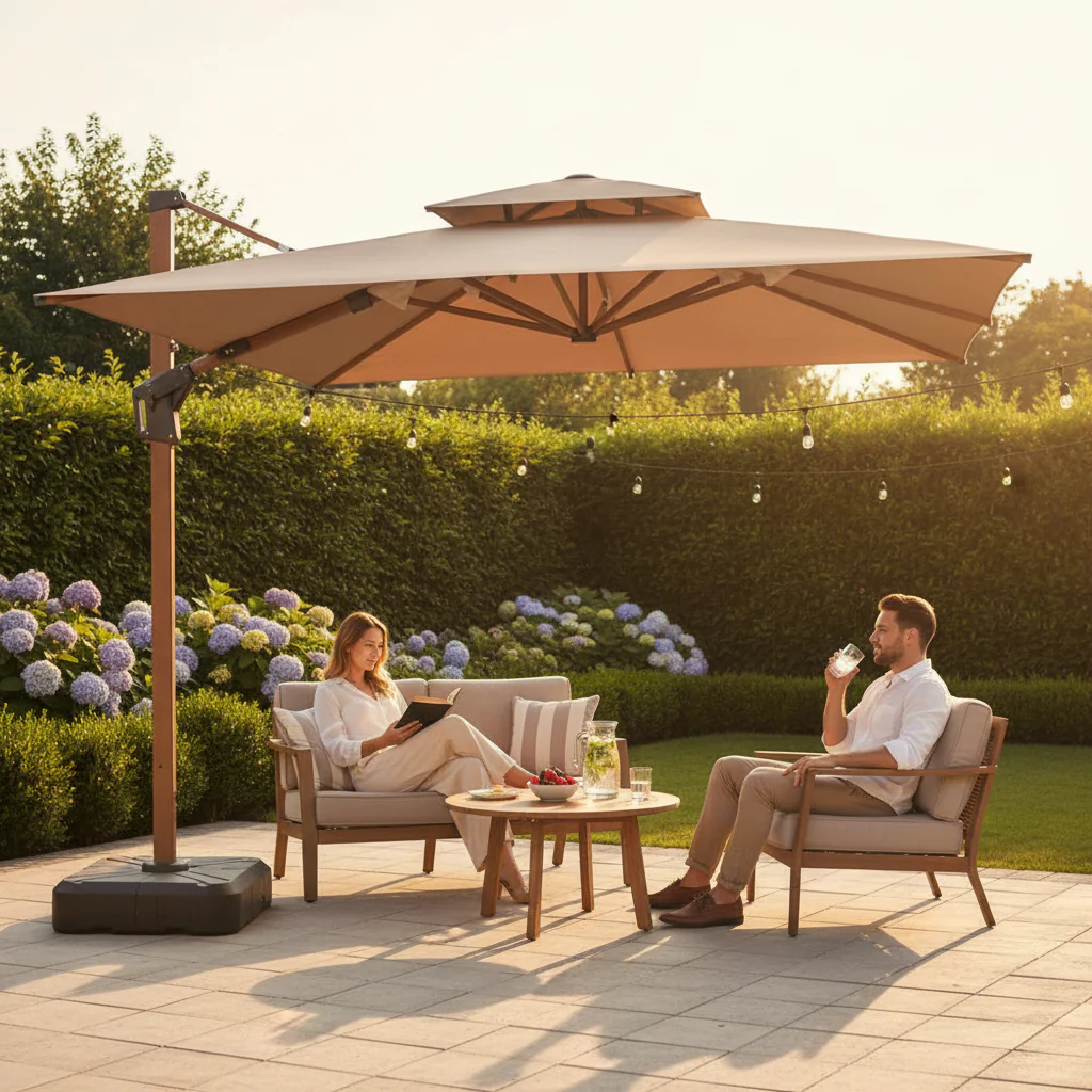 3m Sky Outdoor Cantilever Umbrella