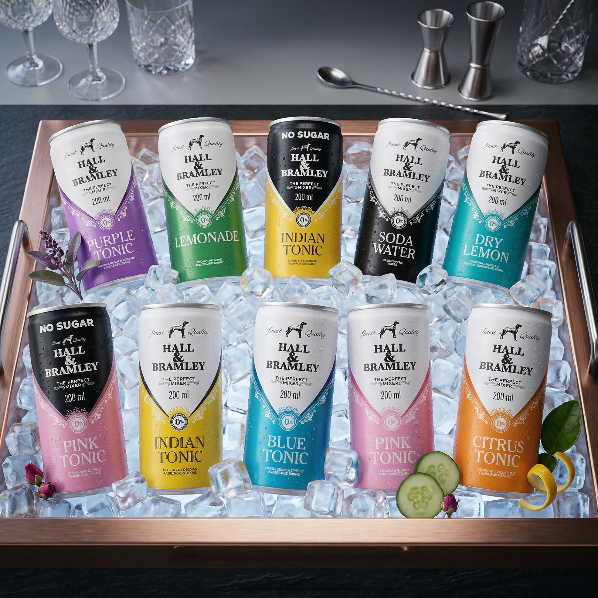 24x 200ml Non-Alcoholic Mixers