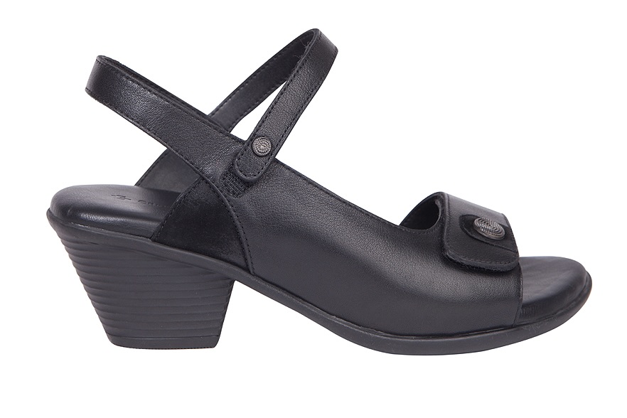 Ladies Genuine Leather Everley Heel Sandals