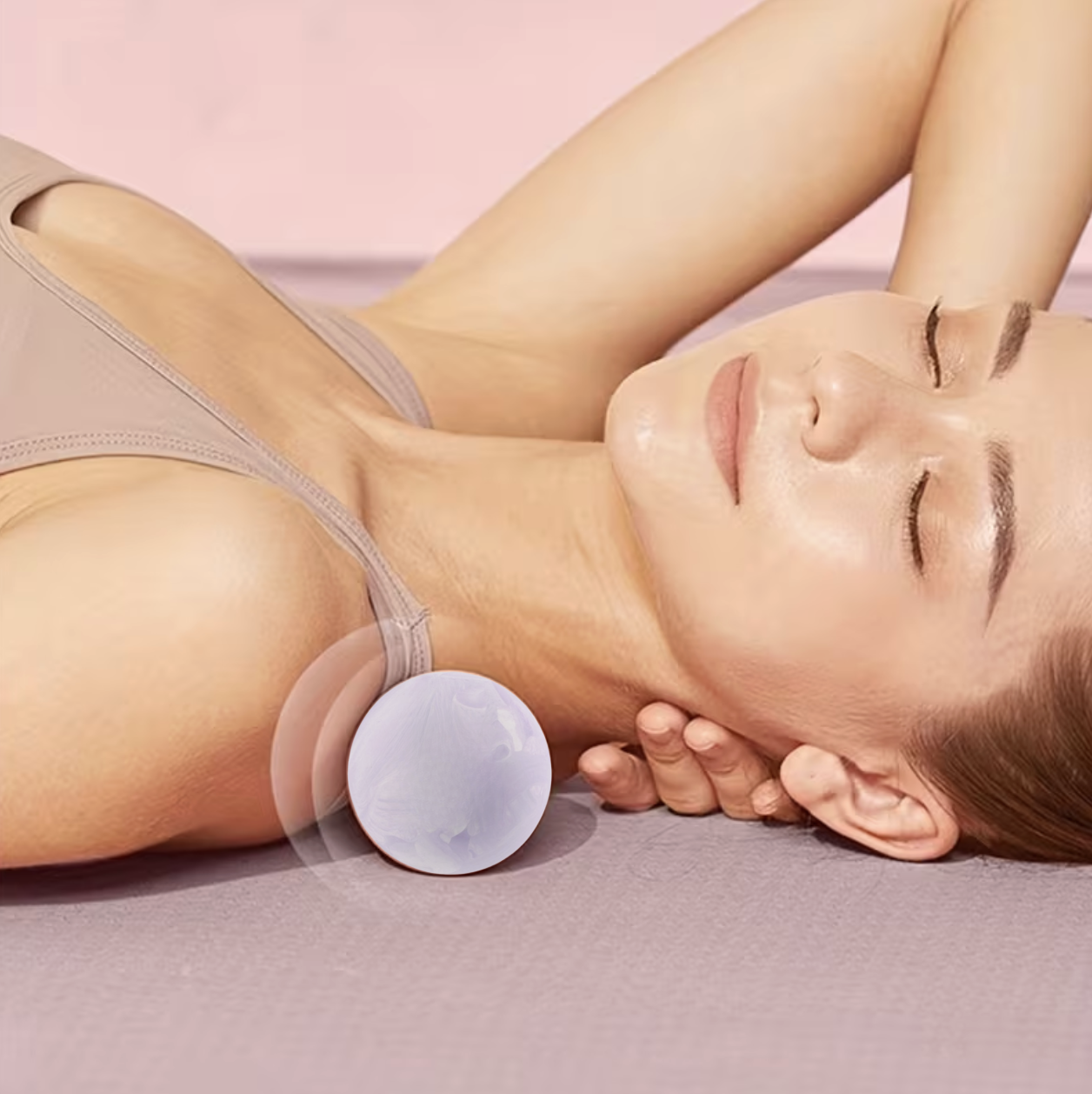 3-Piece Deep Tissue Massage Balls with Storage Bag