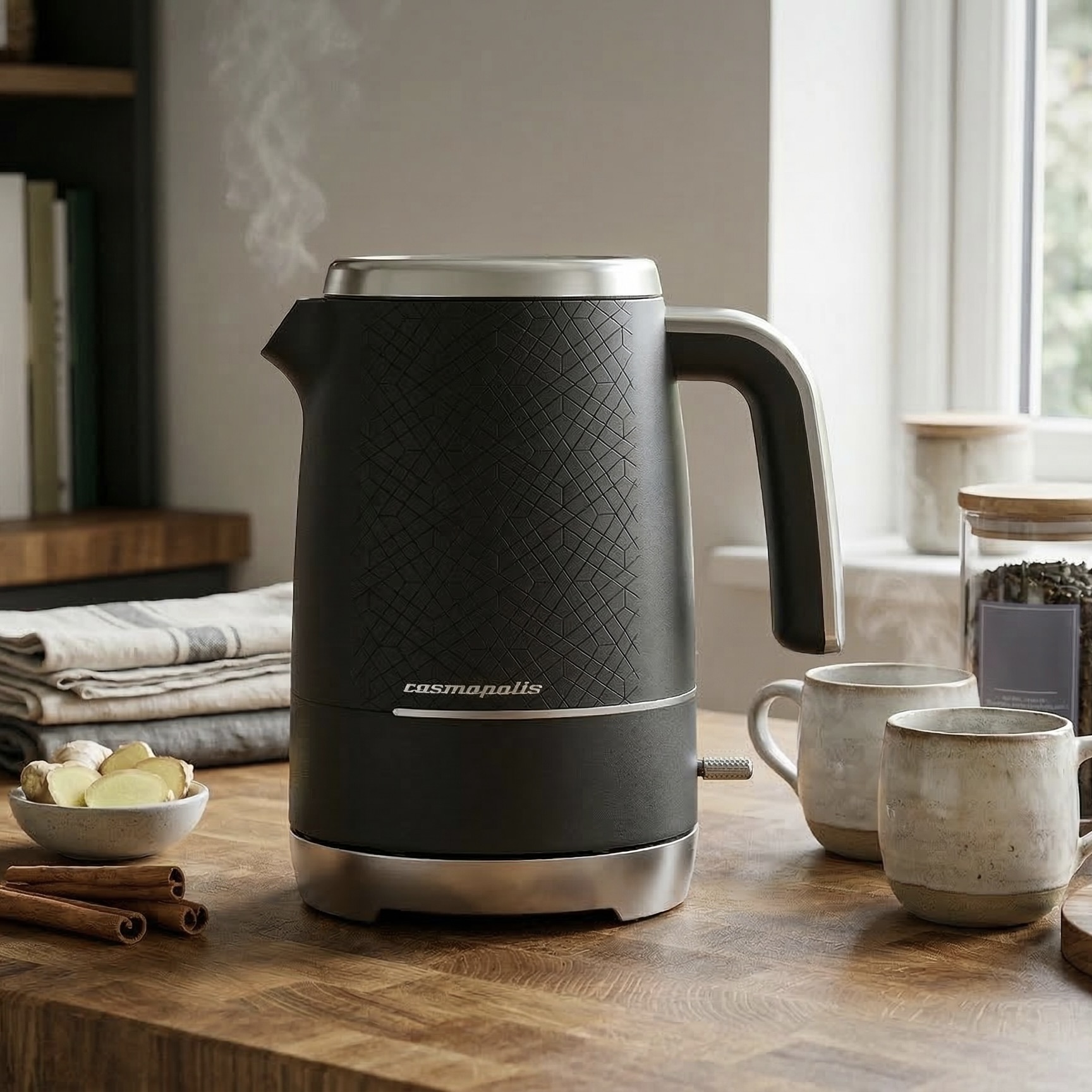 1.7L Black Cosmopolis Bullet Kettle (Model: WKM8306B)