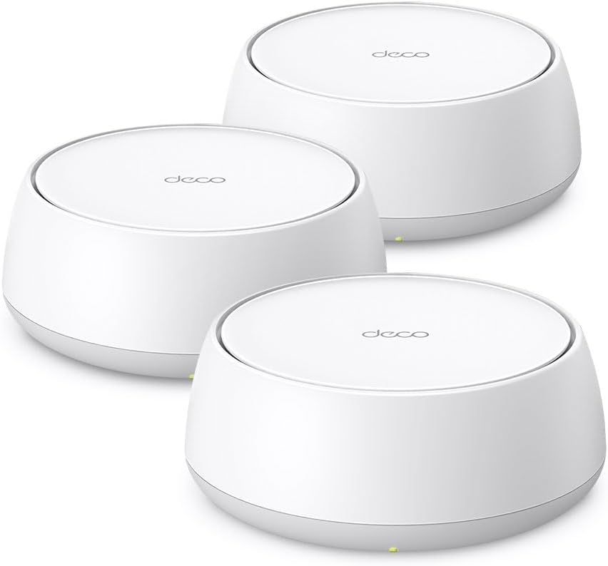 3-Pack Deco BE25 Whole Home Mesh WiFi 7 System (Model: BE3600)