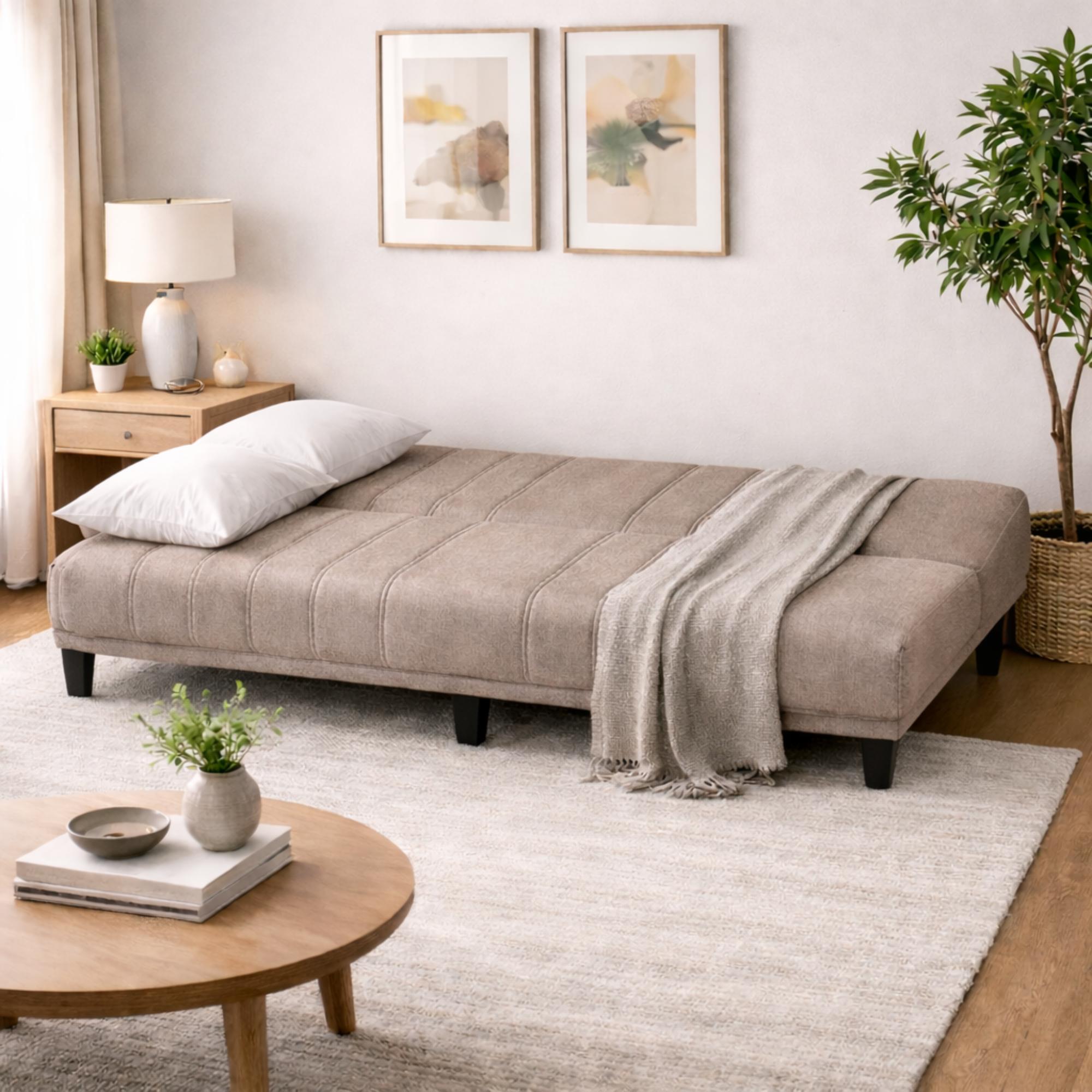 Atlantic No Arm Sleeper Couch