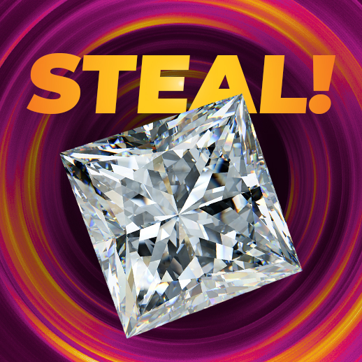 Loose D VVS1 Moissanite Stone