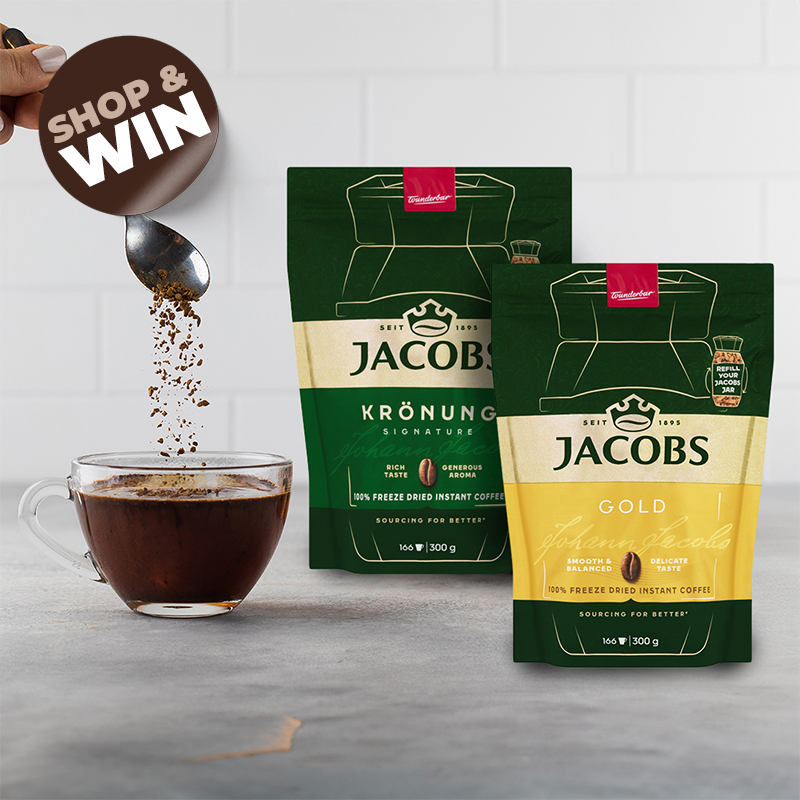 3x 300g Instant Coffee Value Packs