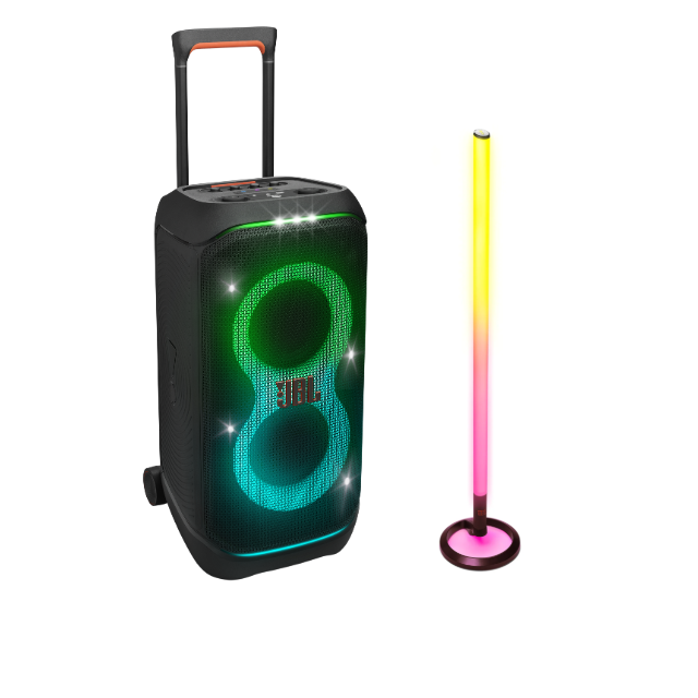 PartyBox Bluetooth Speaker and PartyLight Stick
