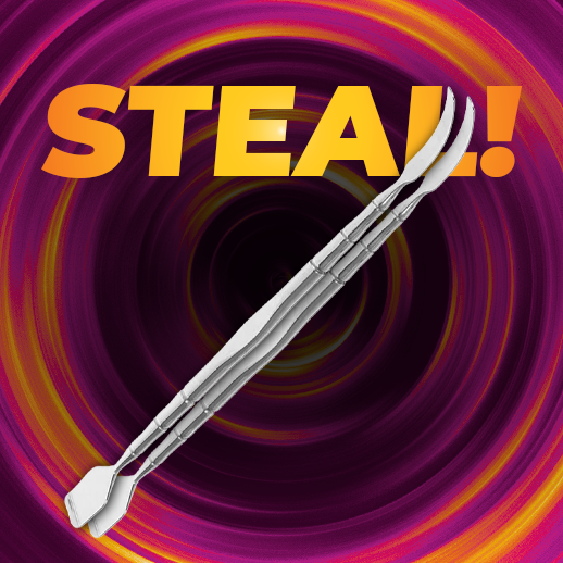 2x Stainless Steel Double-Ended Blackhead Remover Tools