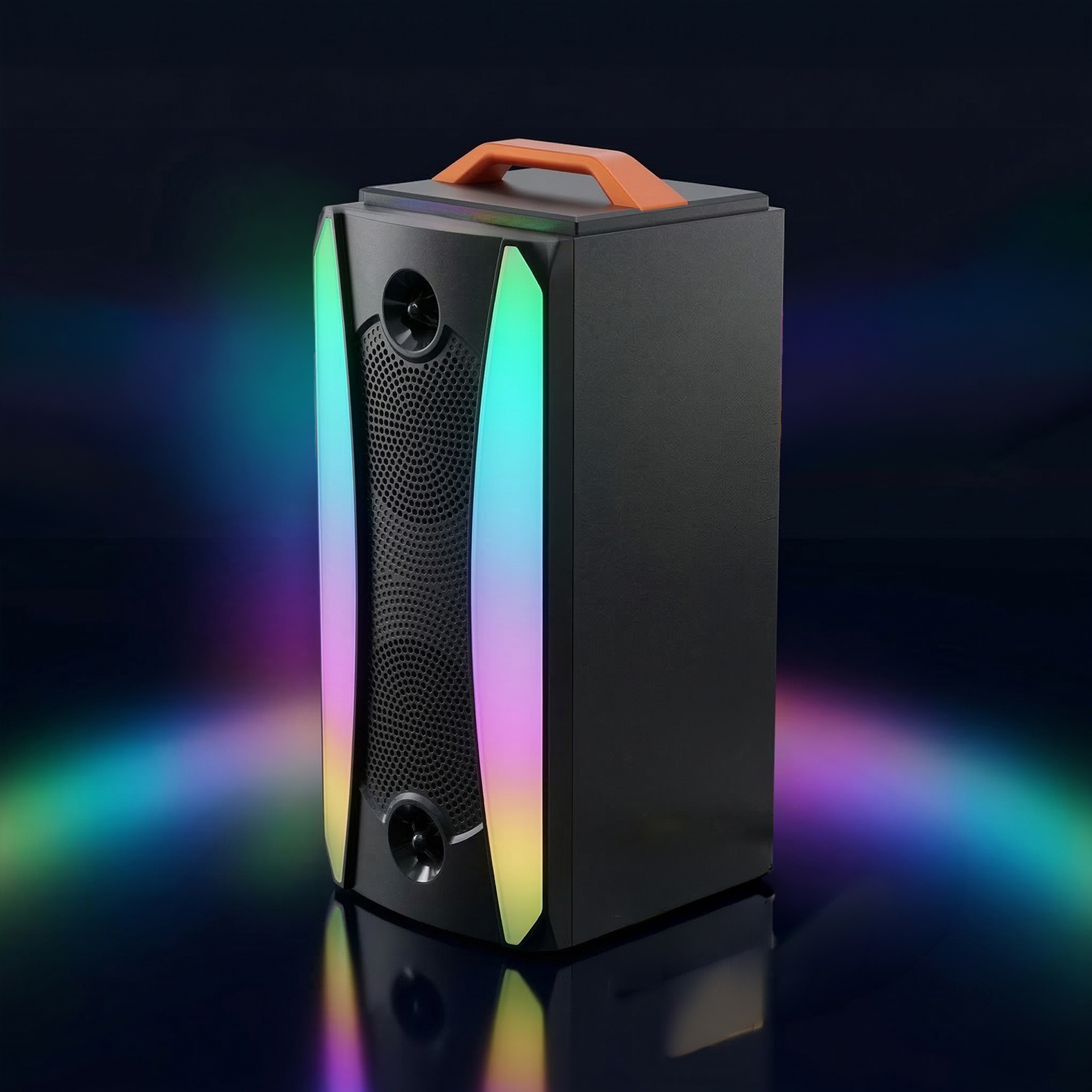 20W Portable Bluetooth Speaker with RGB Lighting