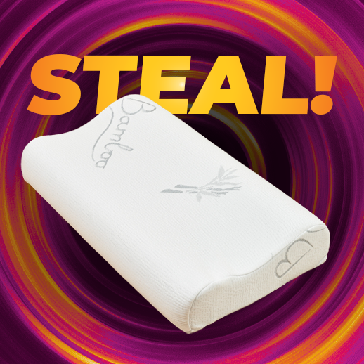 Standard Memory Foam Pillow with 5 Year Guarantee