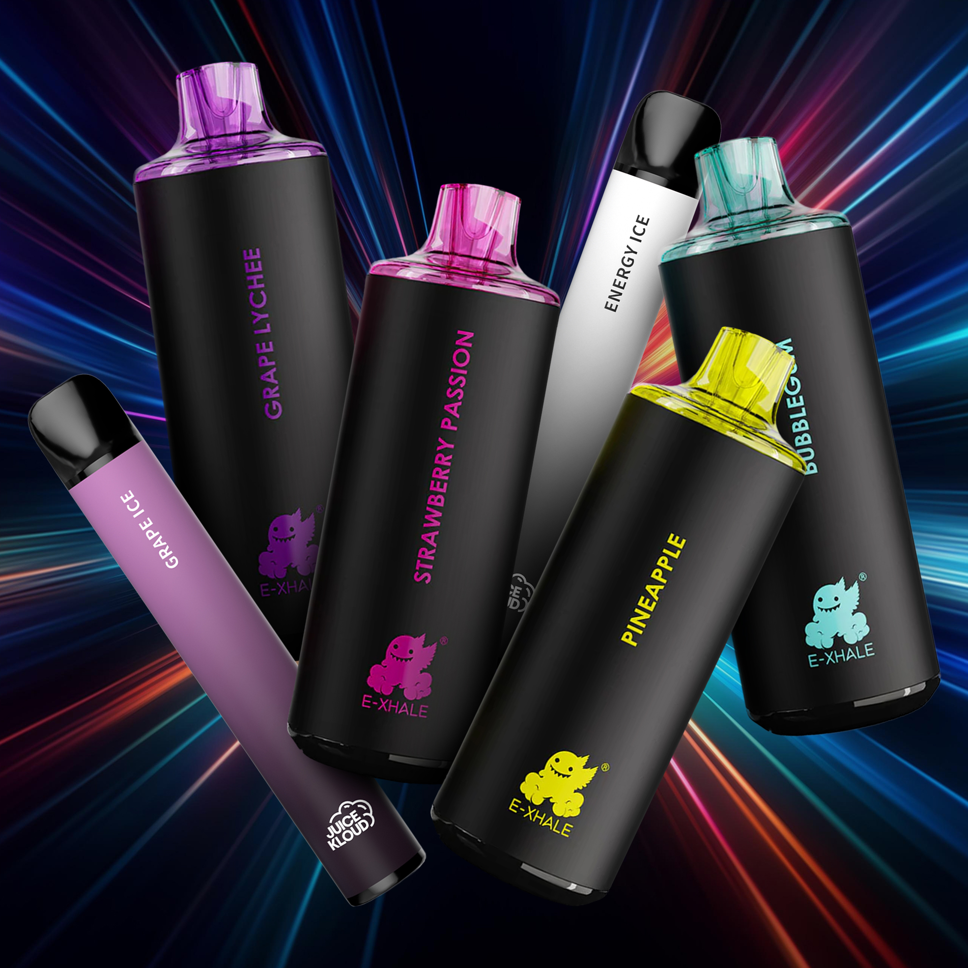 4x 5K 5000 Puff with 800 Puff Disposable Vapes