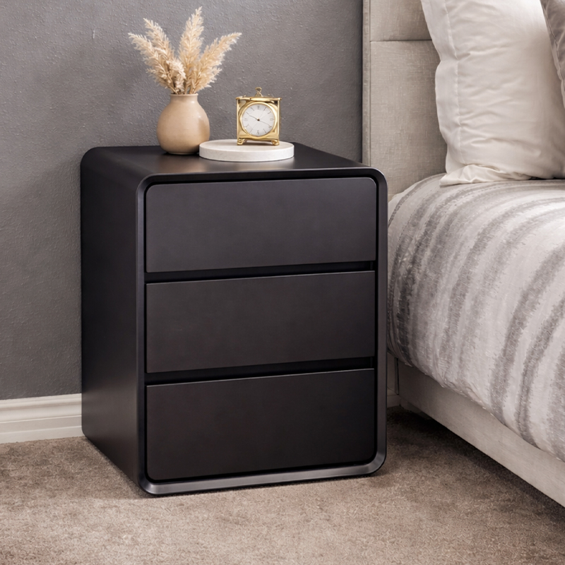 3-Drawer Luxe Bedside Cabinet