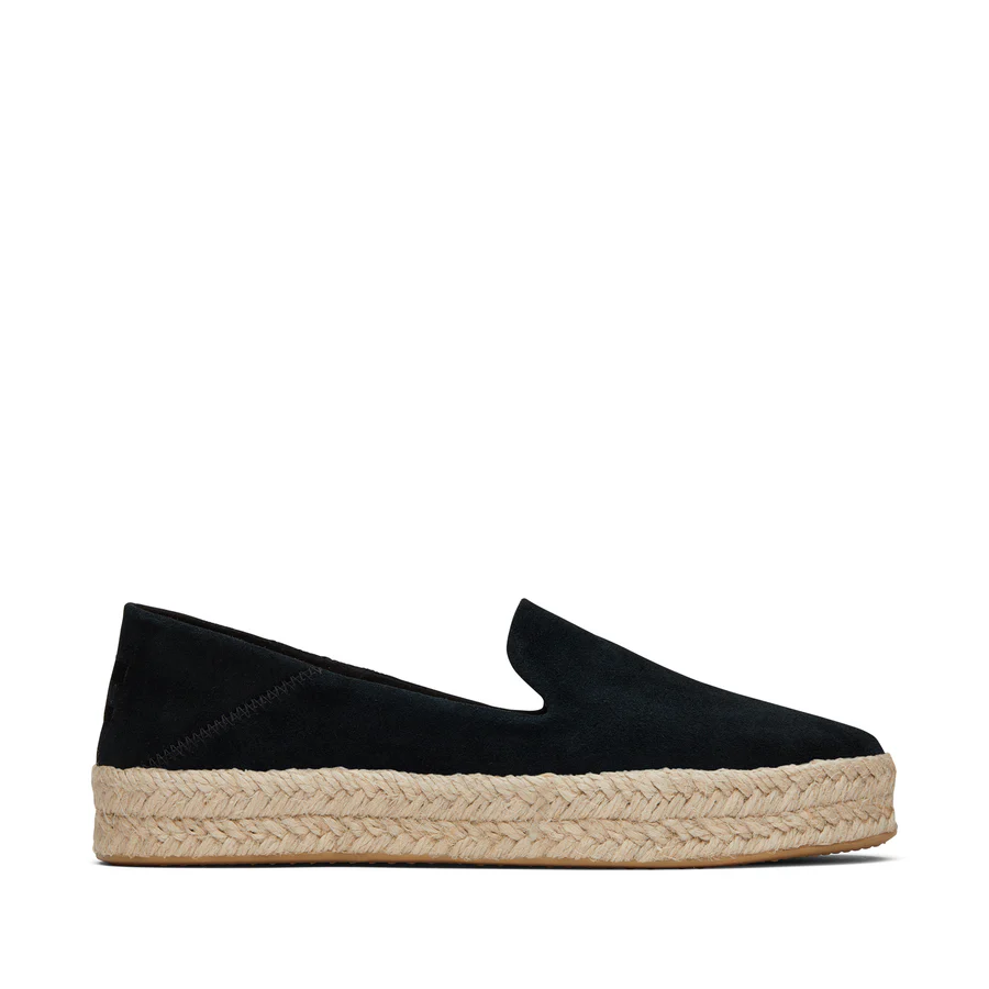 Ladies Genuine Suede Carolina Espadrilles
