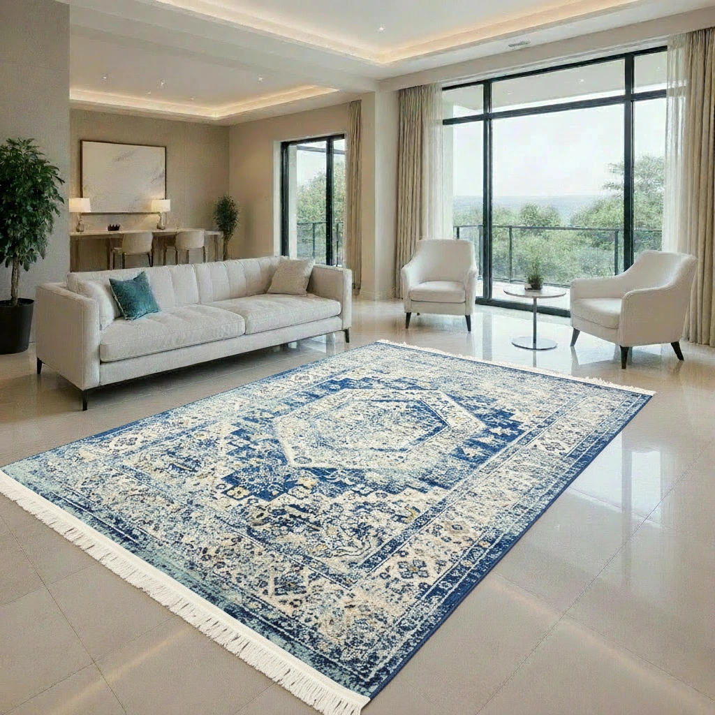 Vintage Damask Rug Collection