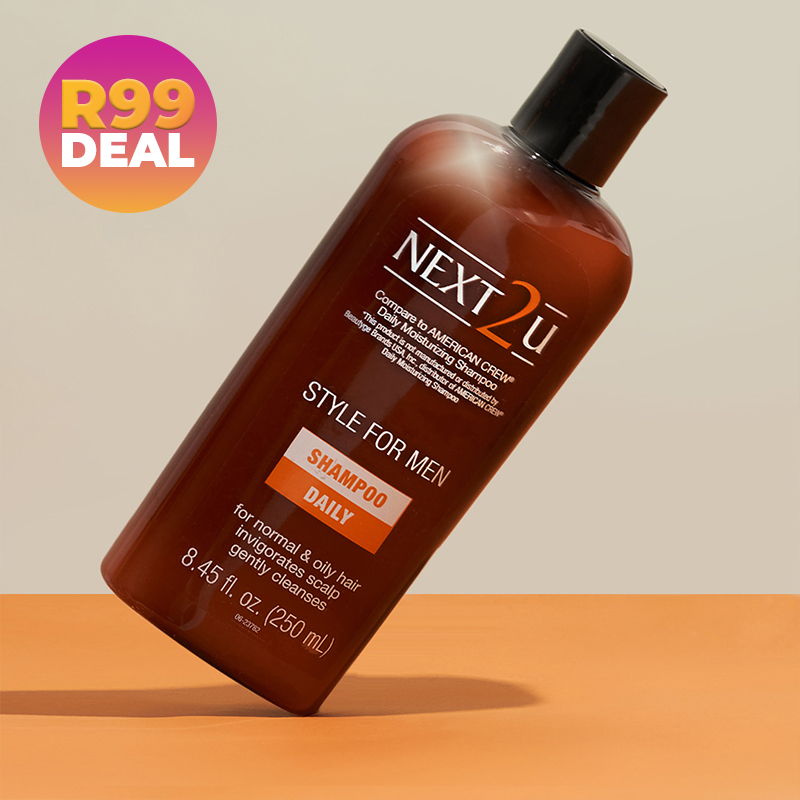 2x 250ml Style for Men Daily Shampoos