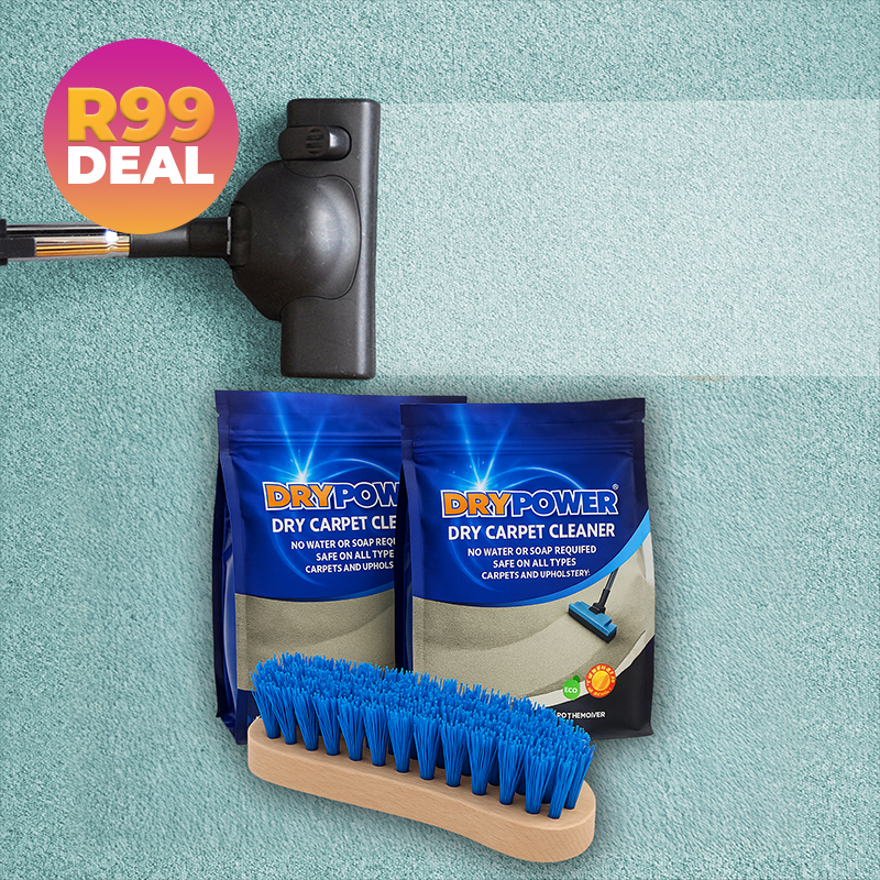 3-Piece Dry Carpet Cleaner Bundle