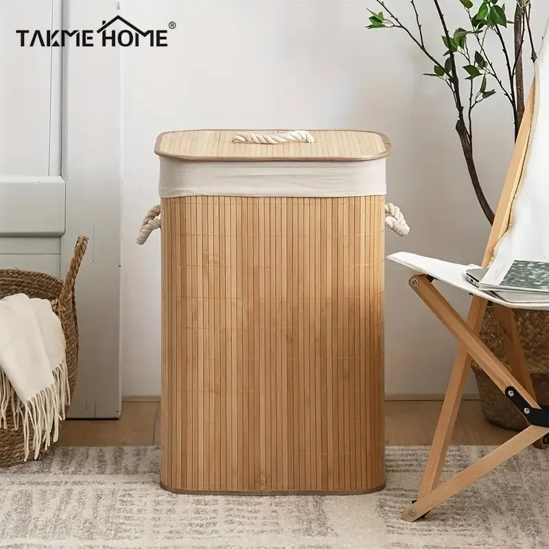 65L Foldable Laundry Basket with Lid 65L Foldable Laundry Basket with Lid