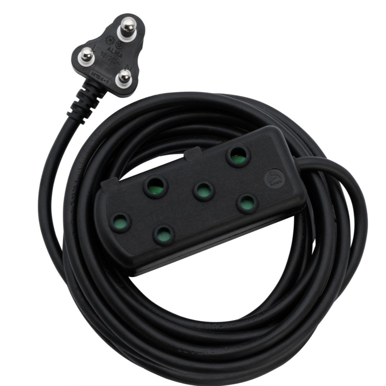 20m Heavy-Duty Side-by-Side Extension Lead