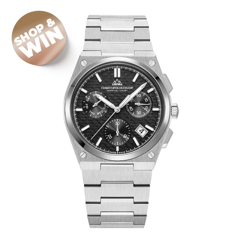 Men's Attitude Chrono Stainless Steel Watch
