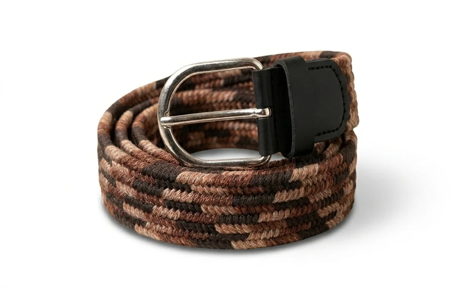 Unisex Large Stretch Braided Belt