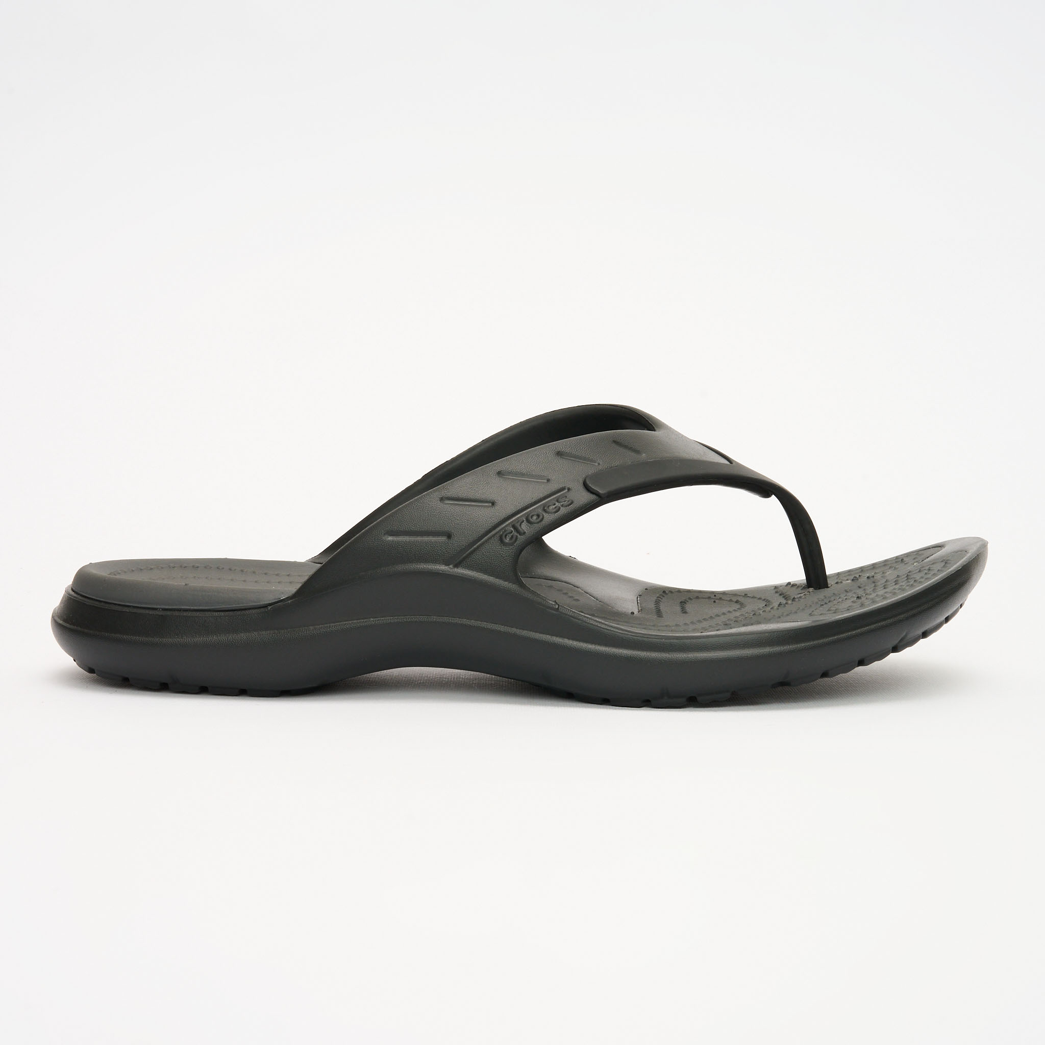 Men's Black/Graphite Modi Sport Flip Flops