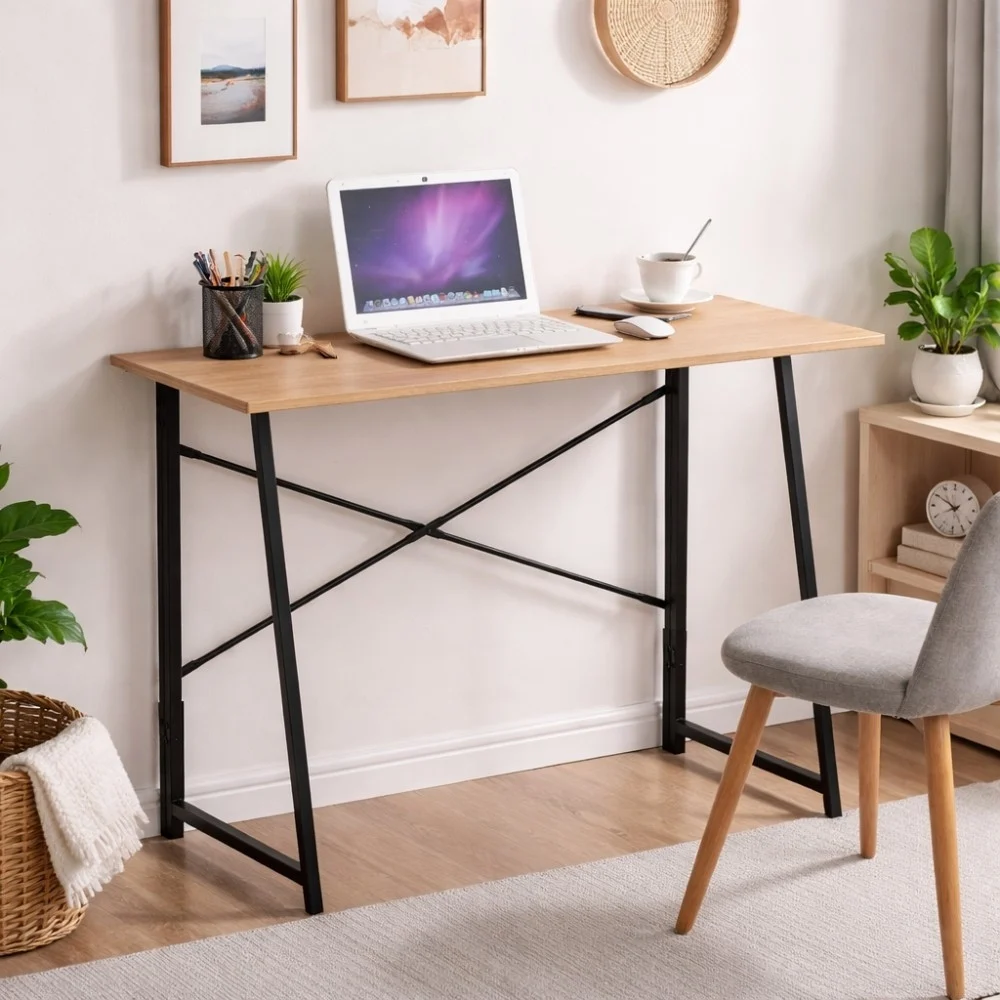 Essential Foldable Student Office Work Desk