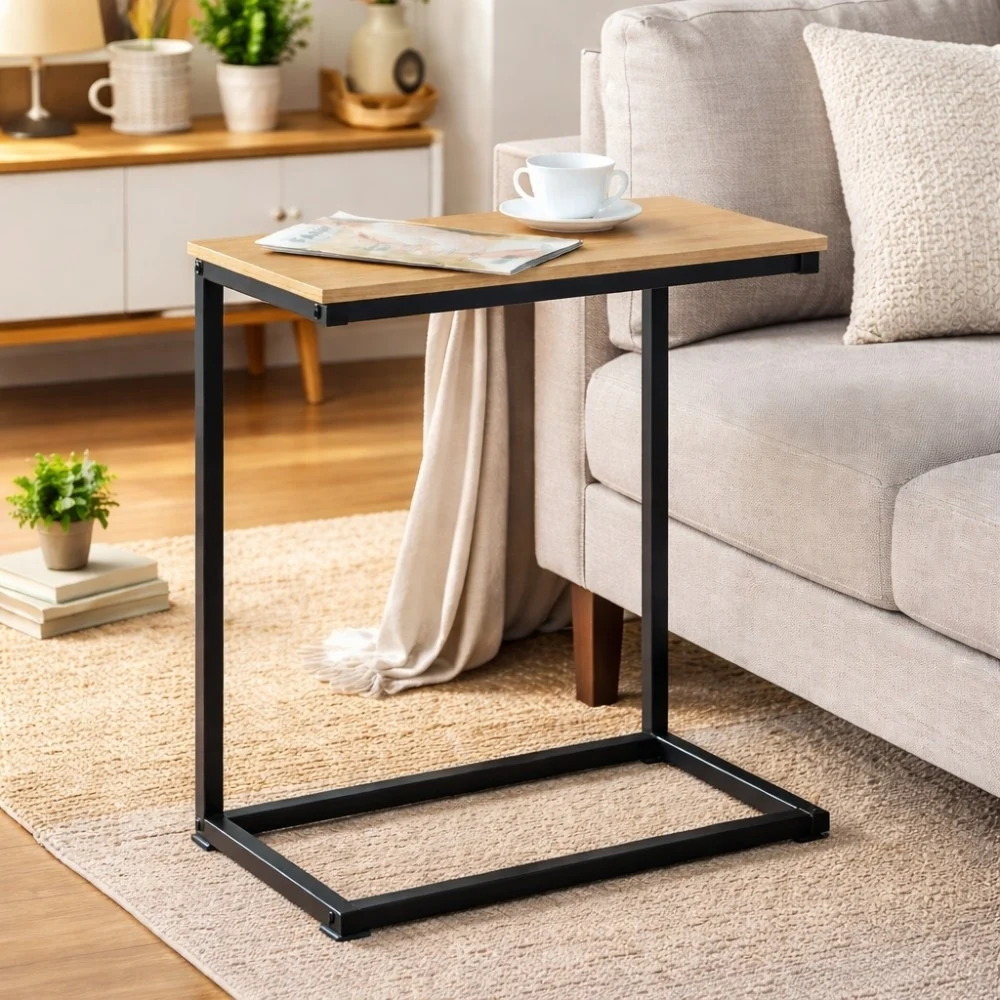 Essential C-Frame Sofa Side Table