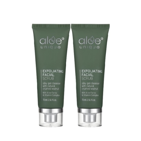 2x 75ml Exfoliating Facial Scrubs